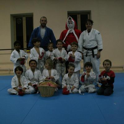 Visite du Père Noel au dojo 2014
